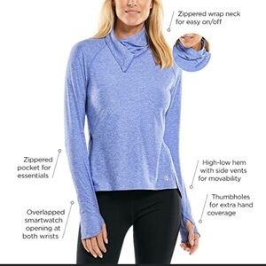 Coolibar UPF 50+ Women's Relay Pullover - Sun Protective